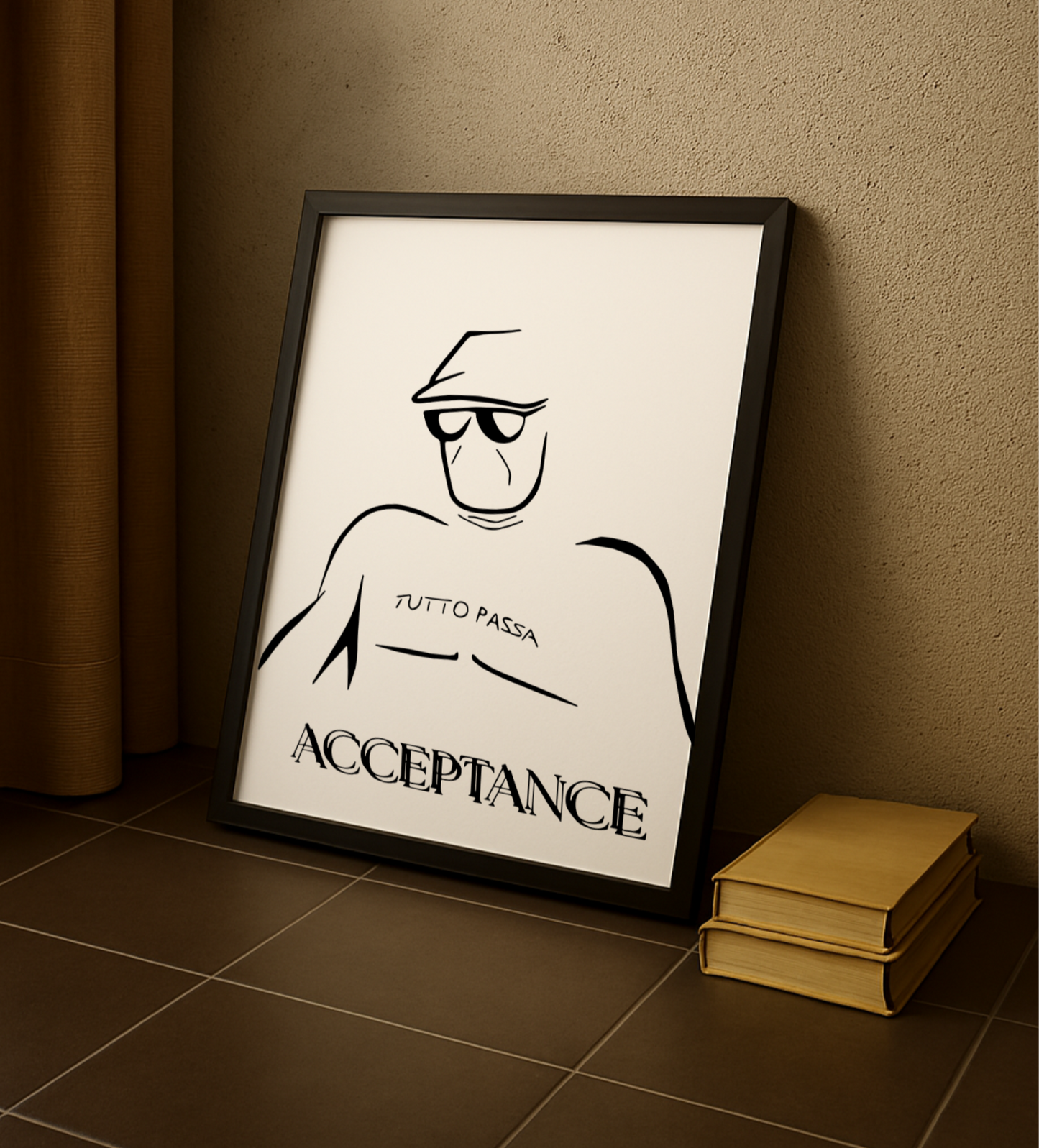 Gentlepaint Comic Poster ‘ACCEPTANCE‘