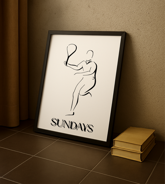 Gentlepaint Comic Poster ‘SUNDAYS 1‘