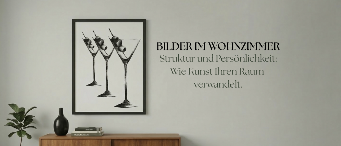 Wandbilder fürs Wohnzimmer: Ideen für eine stilvolle Wandgestaltung