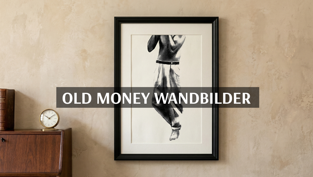 Welche Wandbilder passen zur Old Money Aesthetic?
