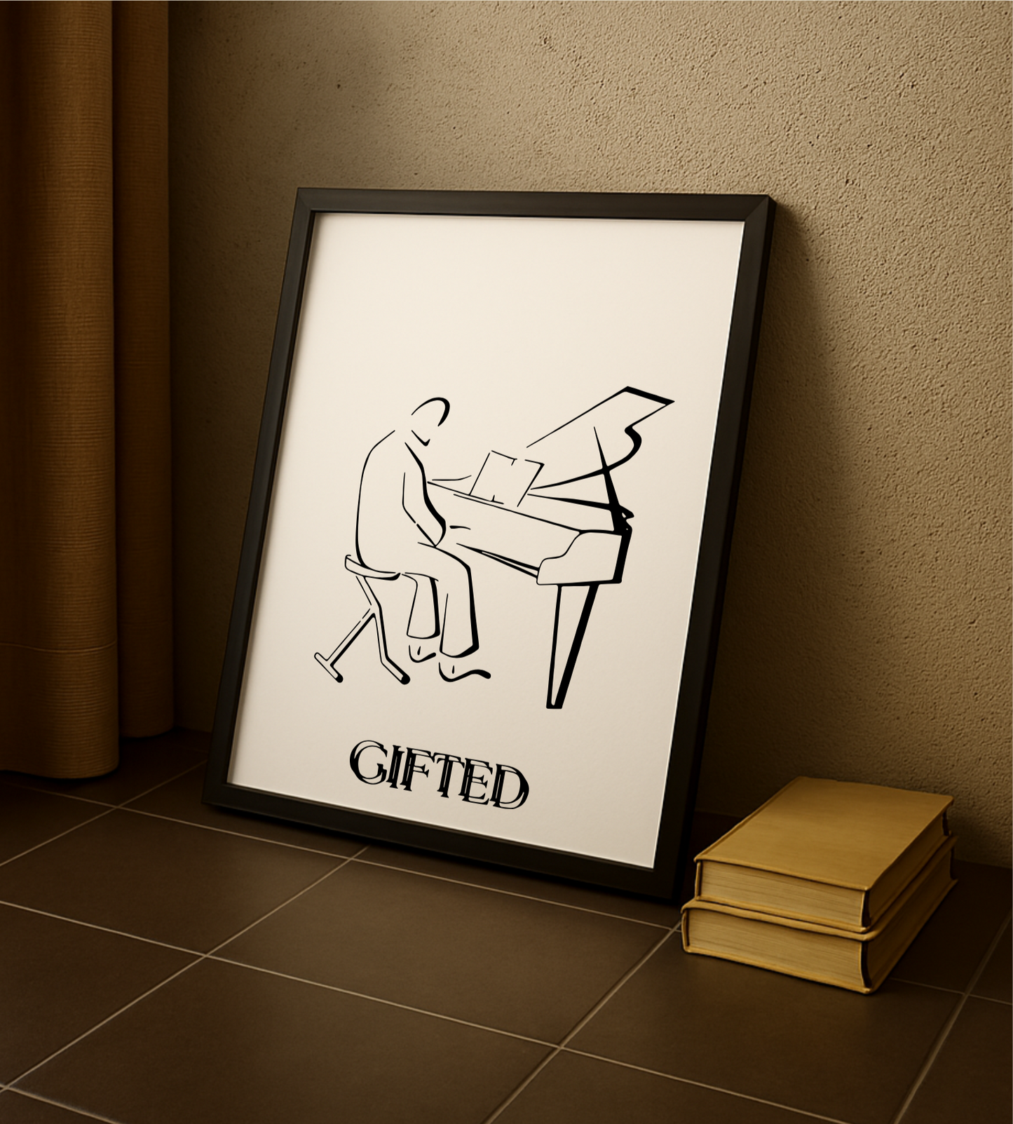 Gentlepaint Comic Poster ‘GIFTED‘