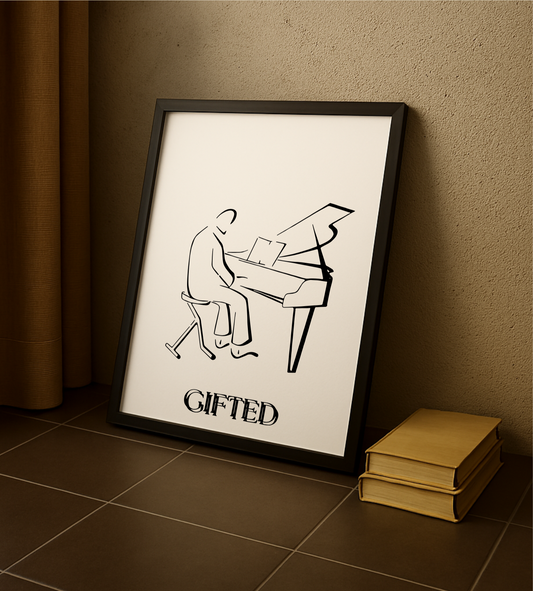 Gentlepaint Comic Poster ‘GIFTED‘