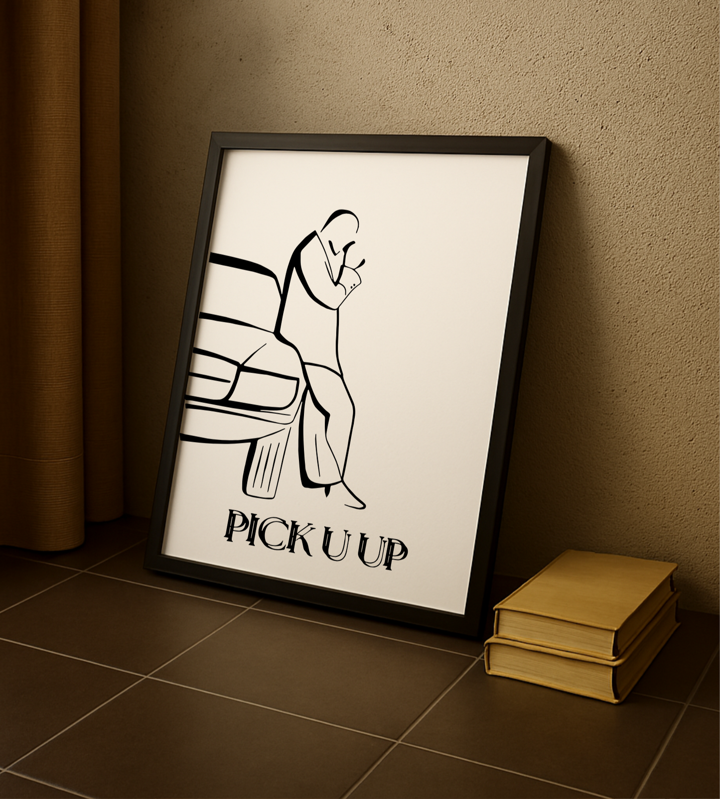 Gentlepaint Comic Poster ‘PICKUP‘