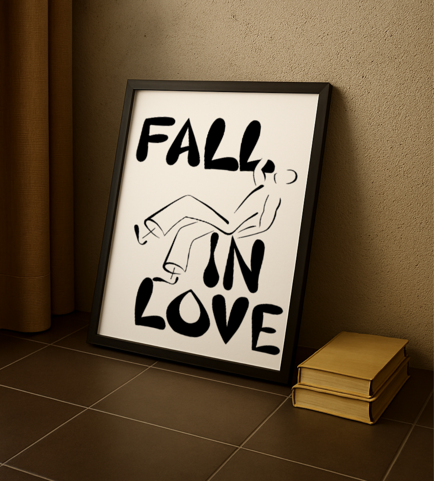 framed poster 'LOVE'