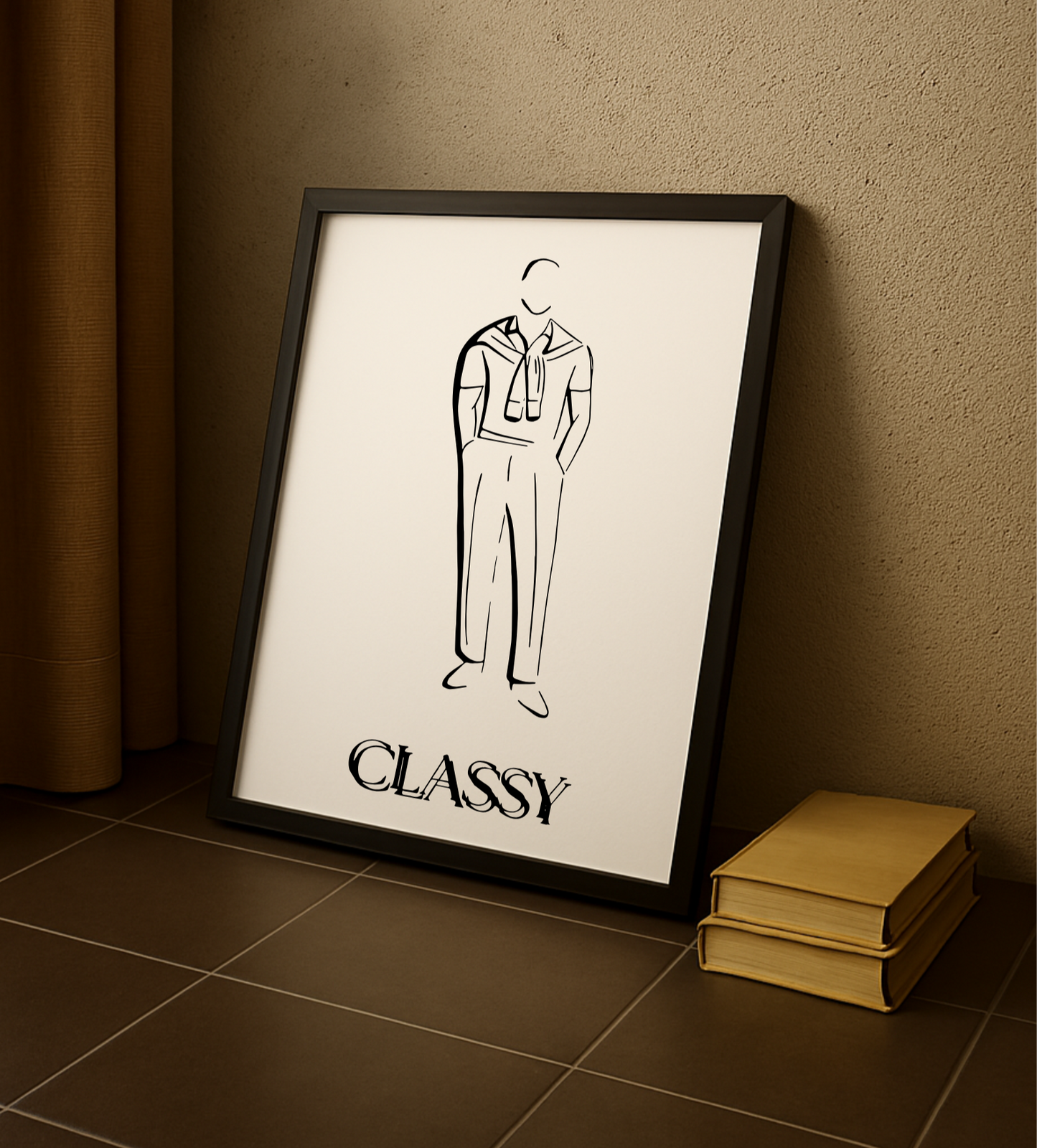 Gentlepaint Comic Poster ‘CLASSY 1‘