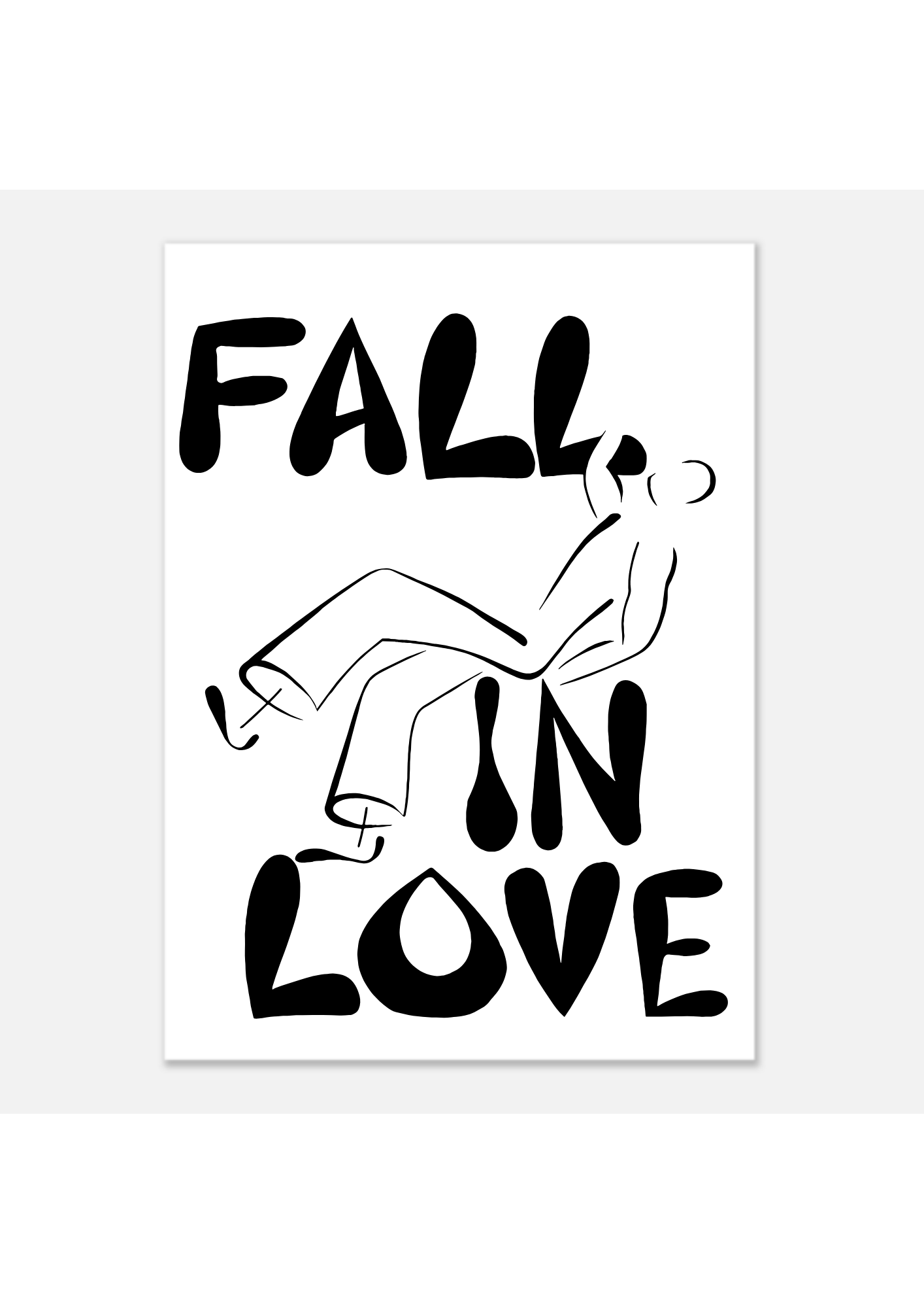 framed poster 'LOVE'