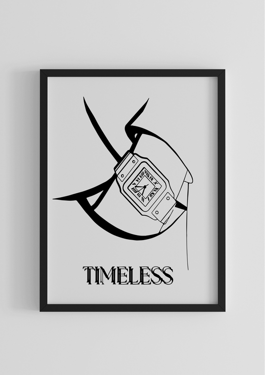 Gentlepaint Comic Poster ‘TIMELESS‘