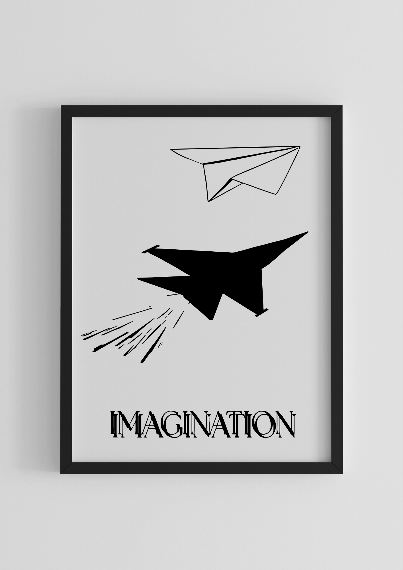 Gentlepaint Comic Poster ‘IMAGINATION‘